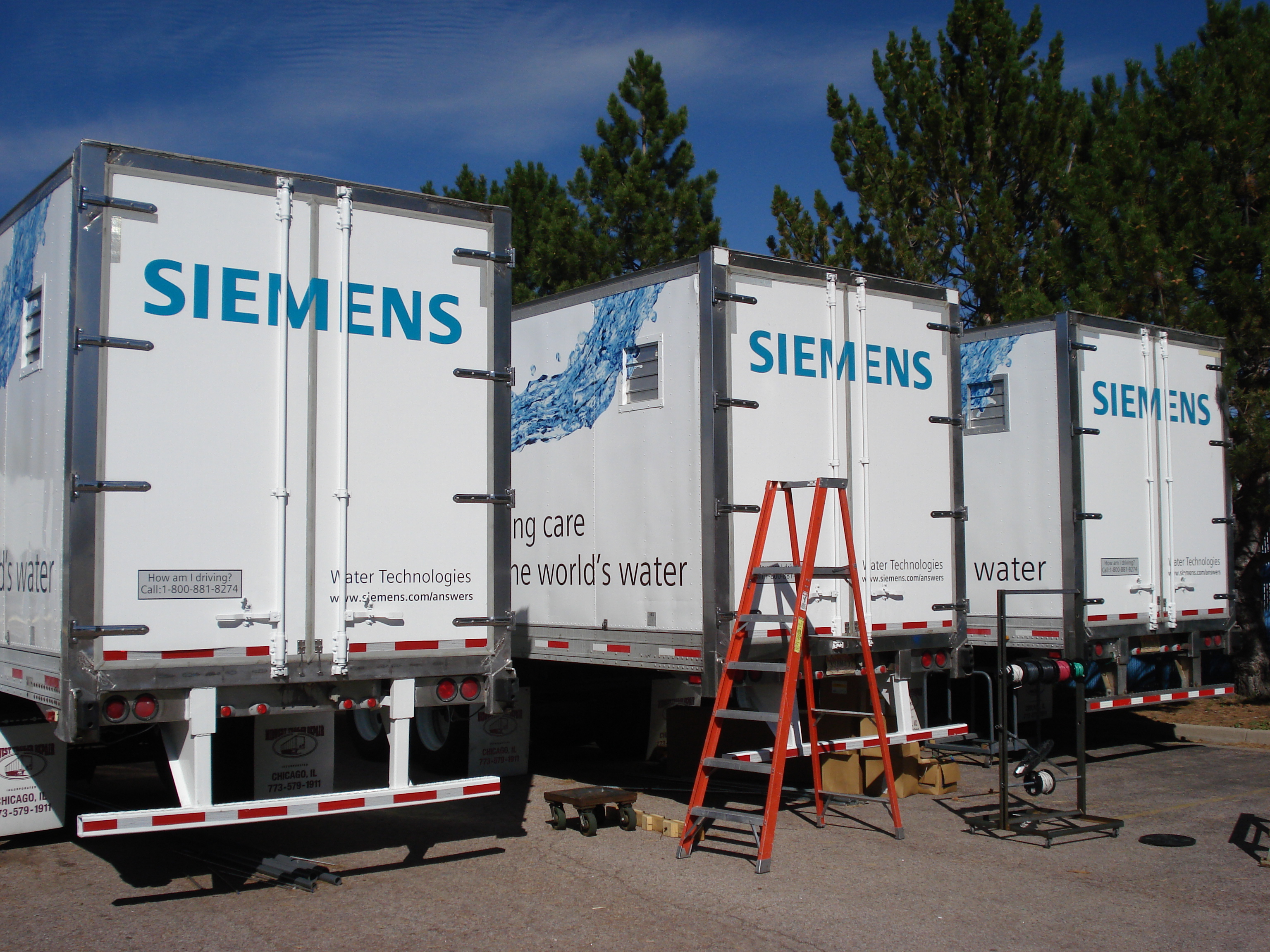 Siemens Semi Trailers